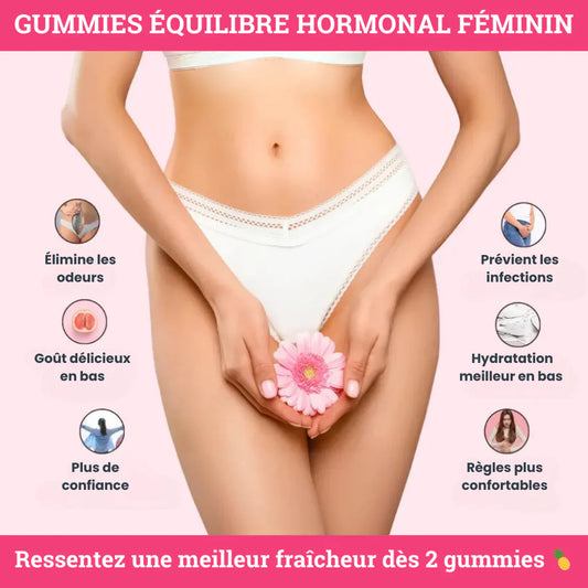 Gummies Équilibre Féminin Ananas | N°1 au Maroc